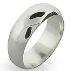 Classic 8mm Sterling Silver Wedding Band