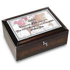 My Daughter Always, Wherever You Go Personalized Music Box