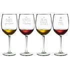 Southern Sayings Wine Glasses