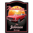 1964 Ford Mustang Personalized Wooden Welcome Sign