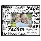 Personalized Dad in Translation Picture Frame