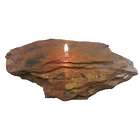 Single Wick Large Fire Rock Oil Candle