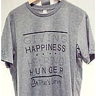 Giving Happiness, Helping Hunger Unisex T-Shirt