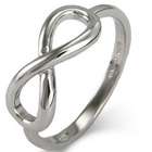 Tiffany Inspired Sterling Silver Infinity Ring