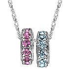 Personalized Birthstone Circle Necklace
