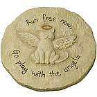 Go Play with the Angels Cat Remembrance Stepping Stone
