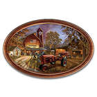 Allis-Chalmers Barnhouse Collector Plate Personalized with Name