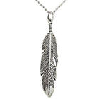 Sterling Silver Freedom Feather Pendant
