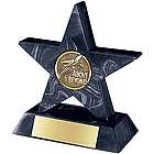 Black Mini Star with Base Award