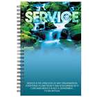 Service Waterfall Spiral Notebook