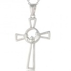Claddagh Cross Necklace