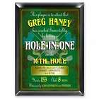 Hole in One Personalized Plaque