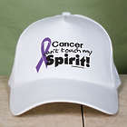 Purple Hope Ribbon Awareness Hat