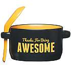 Thanks for Being Awesome Soup Mug and Spoon