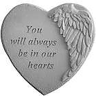 You Will Always Be In Our Hearts Memorial Stepping Stone