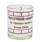 Personalized Hollywood Film Strip Votive Holders