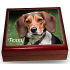 Personalized Photo Tile Keepsake Urn Box for Dog