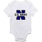 U S Navy Infant Bodysuit