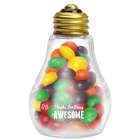 Thanks for Being Awesome Light Bulb with Skittles