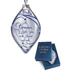 Grandson, I Love You to the Moon Personalized Ornament