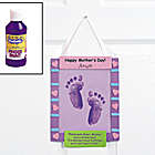 Mother's Day Footprint Banner Craft