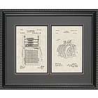 Calculator & Cash Register Patent Framed Print