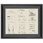 Dental Collection Patent Framed Print 20x24