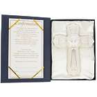 Ivory Confirmation Cross with Presentation Page