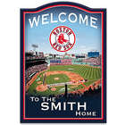 Boston Red Sox Personalized Welcome Sign