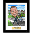 Police Officer Fully Custom Caricature