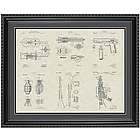 Military Equipment 20x24 Framed Patent Art