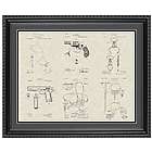 Police & Detective Equipment 20x24 Framed Patent Art