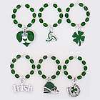 St. Patrick's Day Wine Charms