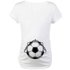 Soccer Baby Maternity T-Shirt