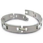 Titanium Solid Link Bracelet