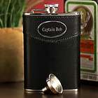 Personalized Leather Wrapped Flask