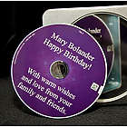 Keepsake CD of Phoned-In Well-Wishes & Memories