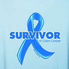 Personalized Colon Cancer Survivor Ribbon T-Shirt
