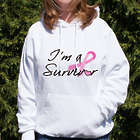 Cancer Survivor Hooded Sweatshirt