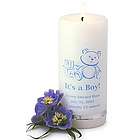 Personalized It's a Boy Candle