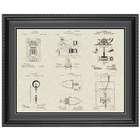 Thomas Edison Patent Collection Framed Print 20x24