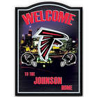 Personalized Atlanta Falcons Welcome Sign