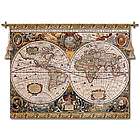 Antique Map Geographica Tapestry Wall Hanging