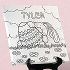 Personalized Color Me Easter Canvas