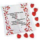 Valentine Verse Bag with Gummy Hearts