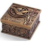 Bronze Finish Confirmation Memory Box