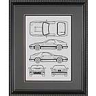 Mazda 11x14 Framed Blueprint