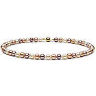 17.5-inch 9-10mm AA Multicolor Freshwater Pearl Necklace