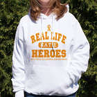 Real Life Hero MS Awareness Hooded Sweatshirt