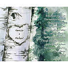 Forest of Love Personalized Fine Art Print